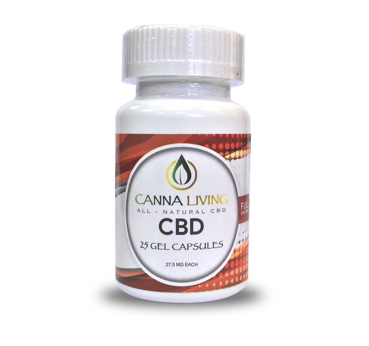 25 Pack CBD RSO with MCT Gel Capsule 27.5mg Canna